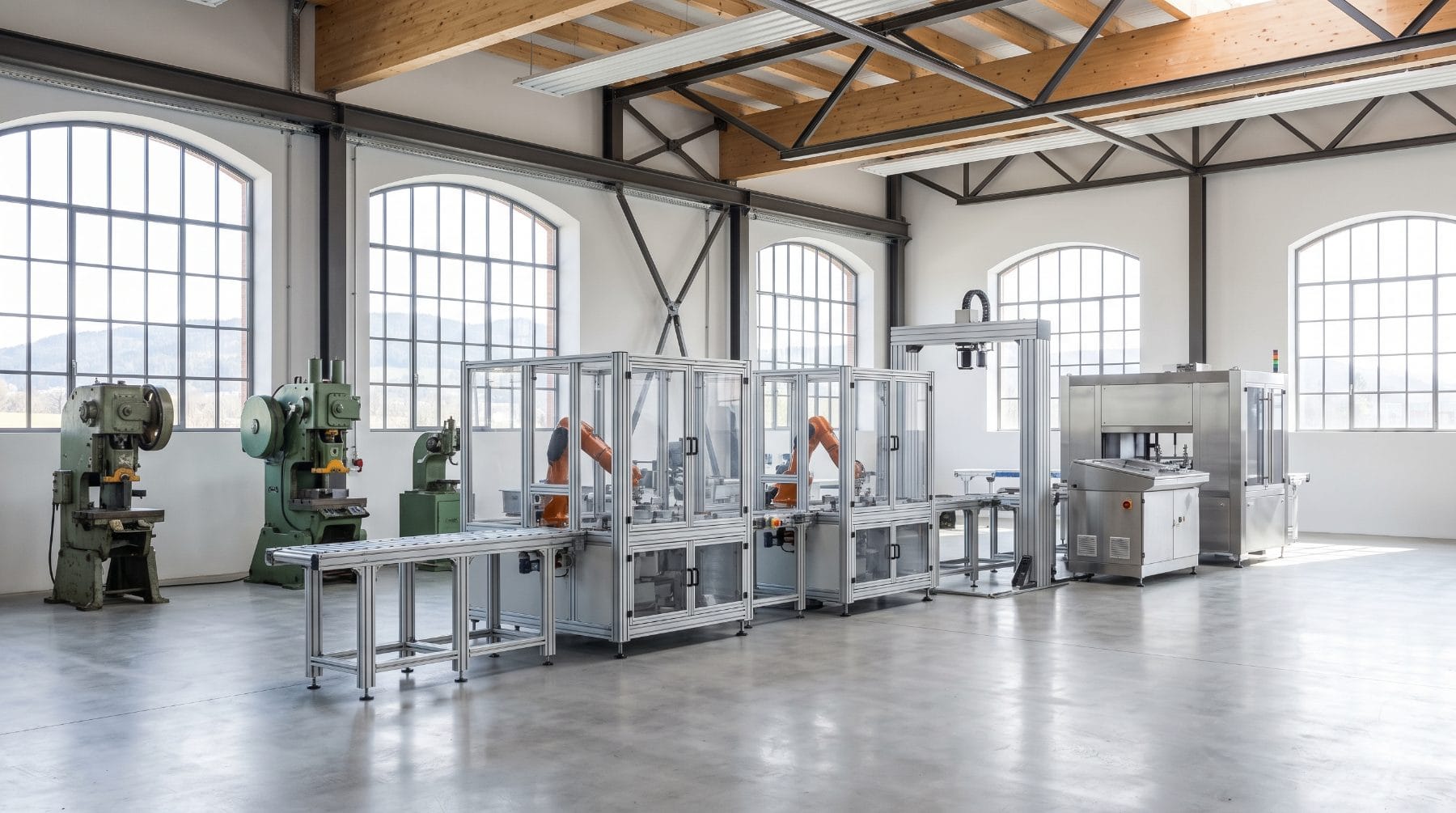 Taktonic Works proving line in Munich